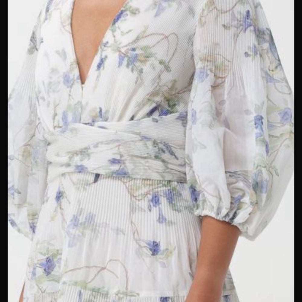 NWOT Zimmerman beautiful floral and birds dress size 2 - Picture 2 of 2
